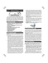 AX3000 Series Contact AutoTuner Operating Guide ... - Sabine, Inc.