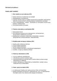 Lukion kurssikuvaukset 2011-2012 uusi