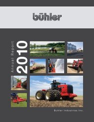 complete financial statement - Buhler Industries Inc.