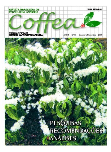 Revista Coffea - Número 16 - Fundação Procafé