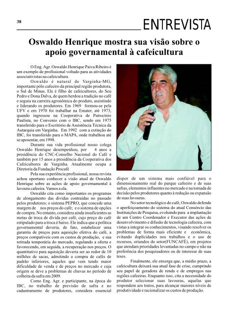 Revista Coffea - Número 16 - Fundação Procafé