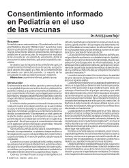 Consentimiento informado en PediatrÃ­a en el uso de las vacunas