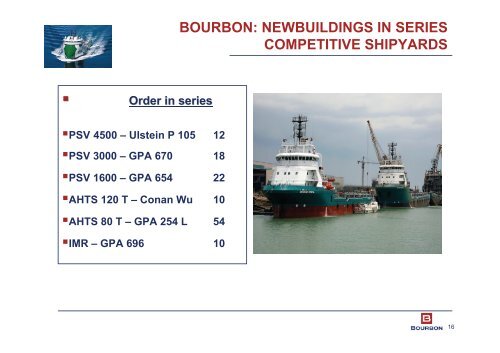 Jefferies Shipping, Logistics and Offshore Services ... - Bourbon