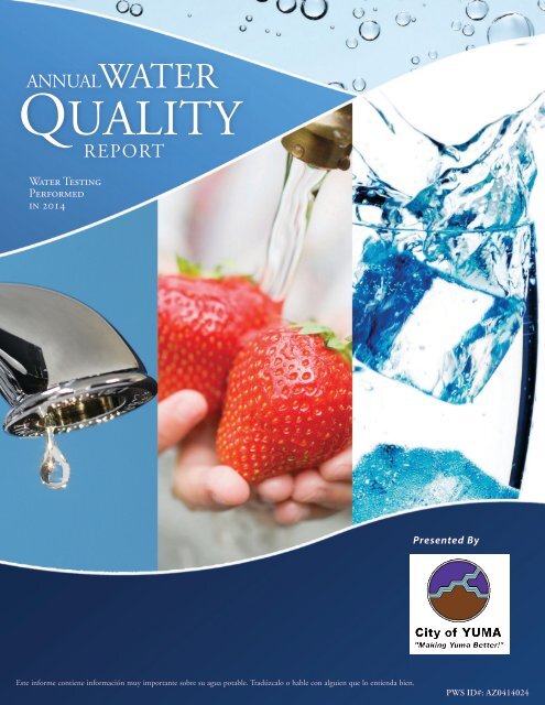 Water Quality Report - City of Yuma, Arizona
