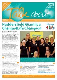 Huddersfield Giant is a Change4Life Champion - NHS Kirklees