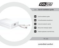 controlled comfort - Coco technology