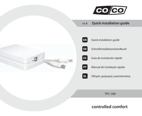 controlled comfort - Coco technology