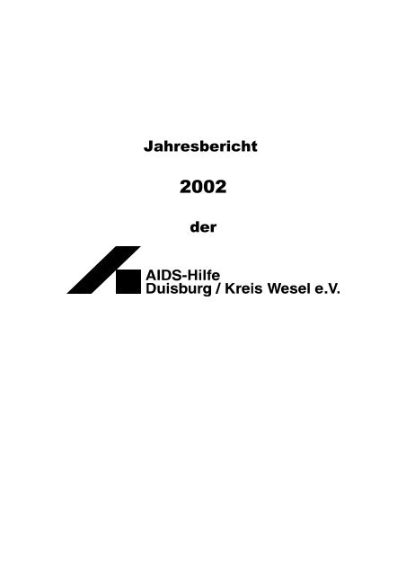 Veranstaltungen insgesamt - AIDS-Hilfe Duisburg / Kreis Wesel eV