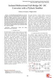 Isolated Bidirectional Full-Bridge DCÃ¢Â€Â“DC Converter with a Flyback ...