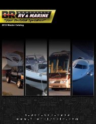 Complete 2012 Catalog - BR Wholesale RV & Marine