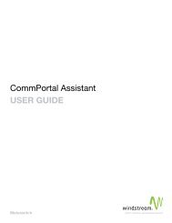 CommPortal Assistant USER GUIDE