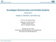 Kapitel 0 - Netzarchitekturen und Netzdienste - TUM