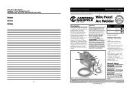 Wire Feed Arc Welder - Jacks Small Engines