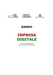 IMPRESA DIGITALE - Unioncamere Lombardia