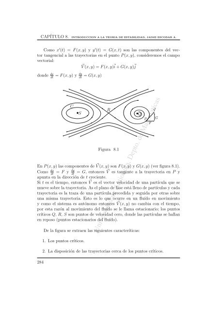 CAP´ITULO 8 INTRODUCCION A LA TEORIA DE ESTABILIDAD