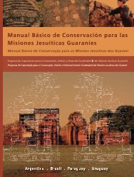 manual bÃ¡sico de conservaciÃ³n para las misiones jesuÃ­ticas ...