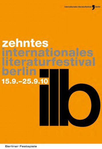 19.09.10 - Berliner Festspiele