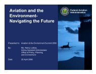 Aviation and the Environment- Navigating the Future