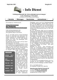 Info Dienst - Arbeitsgemeinschaft der Schwerbehindertenvertretungen