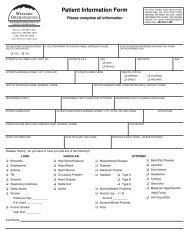 New Patient Information Form