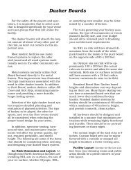 Ice Rink Risk Ice Rink Risk Assessment - Ice skating resources