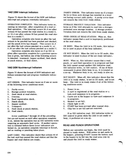 Systems Reference Library - All about the IBM 1130 Computing ...