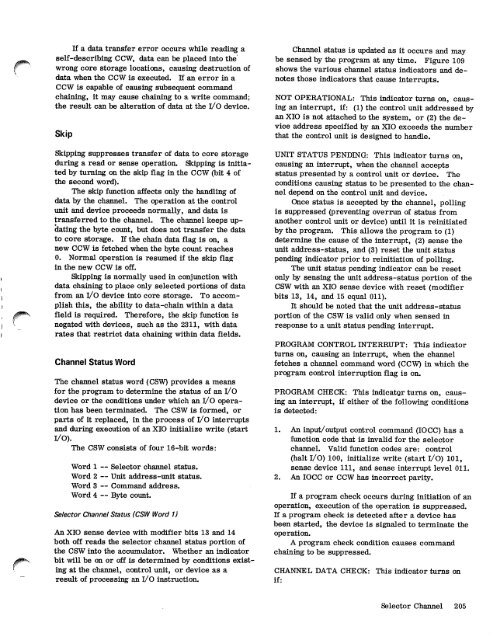 Systems Reference Library - All about the IBM 1130 Computing ...