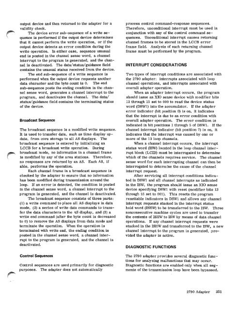 Systems Reference Library - All about the IBM 1130 Computing ...