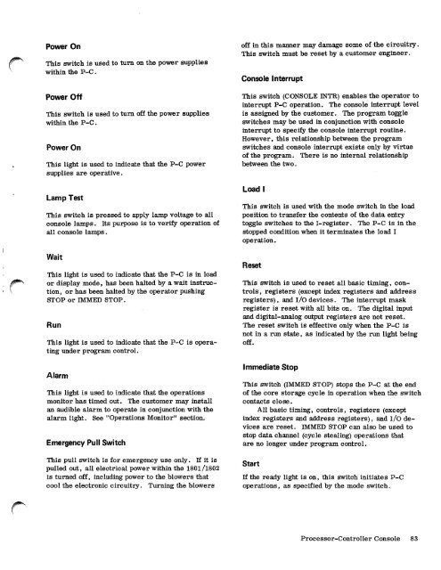 Systems Reference Library - All about the IBM 1130 Computing ...