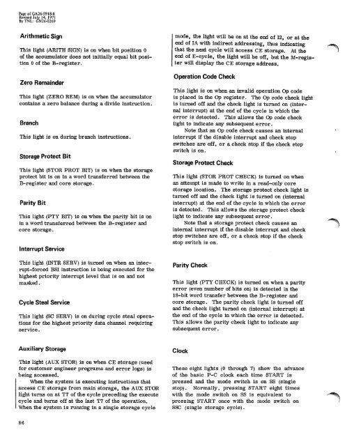 Systems Reference Library - All about the IBM 1130 Computing ...