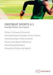 FIRSTBEAT SPORTS 4.1