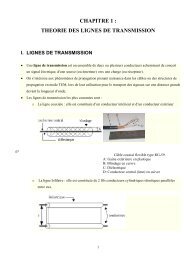 CHAPITRE 1 : GENERALITES