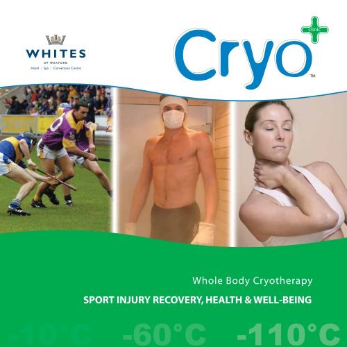 Cryotherapy Brochure - Whites of Wexford