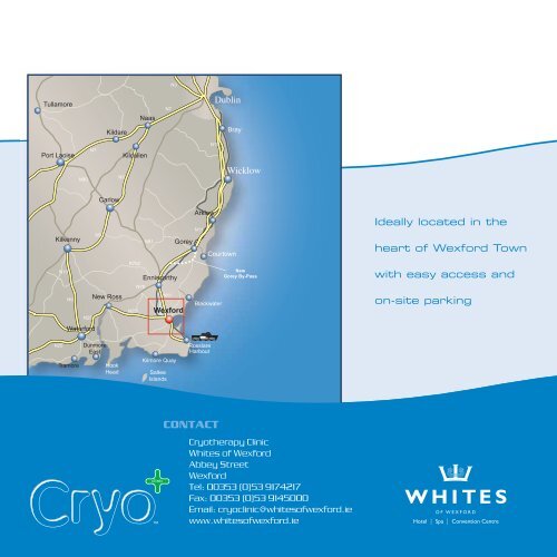 Cryotherapy Brochure - Whites of Wexford