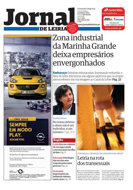 Jornal de Leiria - Bruno Netto: No ramo artístico, é preciso ter muita  resistência mental