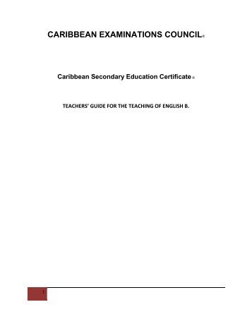 CSEC Teachers Guide for the Teaching of English B 2.pdf