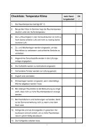 Checkliste: Temperatur/Klima im PDF-Format - handelswissen.de