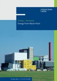 Zorbau / Germany Energy-from-Waste Plant - Hitachi Zosen Inova AG
