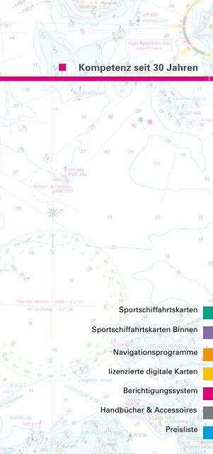 NV. Sportschiffahrtskarten - NV-Verlag