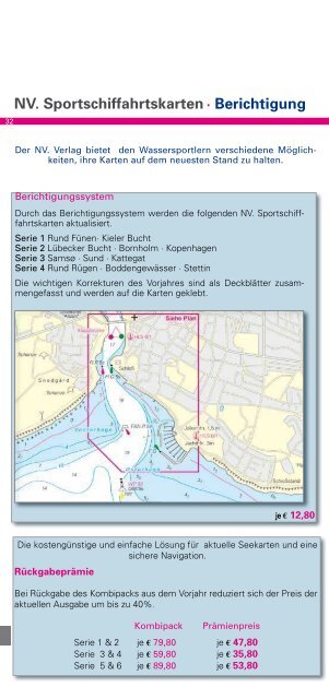 NV. Sportschiffahrtskarten - NV-Verlag