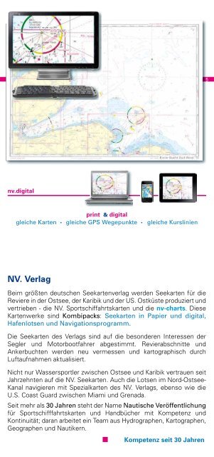 NV. Sportschiffahrtskarten - NV-Verlag