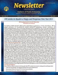 Newsletter bulletin Dec 2012 -Web - Institute of Public Enterprise