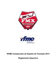 RFME Campeonato de España de Freestyle 2013 Reglamento ...
