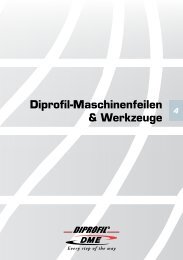 Diprofil-Maschinenfeilen & Werkzeuge - DME