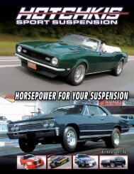 features - Hotchkis Sport Suspension