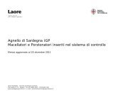 Agnello di Sardegna IGP Macellatori e Porzionatori inseriti nel ...