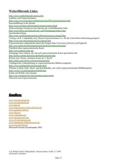 Epochenjournal 'Expressionismus'.pdf - Sapientia