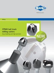 CPMill ball track milling cutters - MAPAL Dr. Kress KG