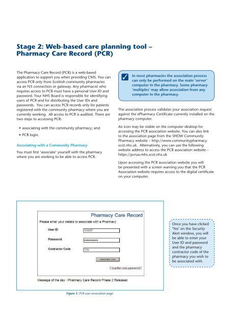 eCMS Quick Reference Guide - Community Pharmacy