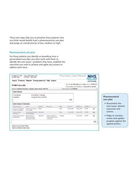 eCMS Quick Reference Guide - Community Pharmacy